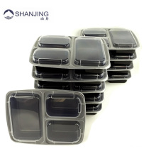 wholesale bpa free stackable disposable take away plastic custom leakproof bento box for kids